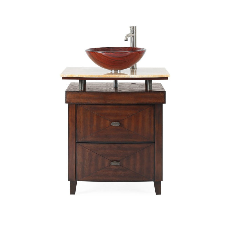 29 Inch Onyx counter top Verdana Vessel Sink Bathroom Vanity SW029 ...