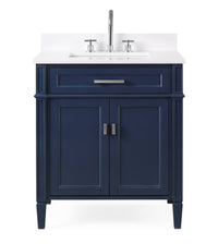 30 inch Tennant Brand Durand Navy Blue Bathroom Sink Vanity Tennant Brand Bathroom Vanities