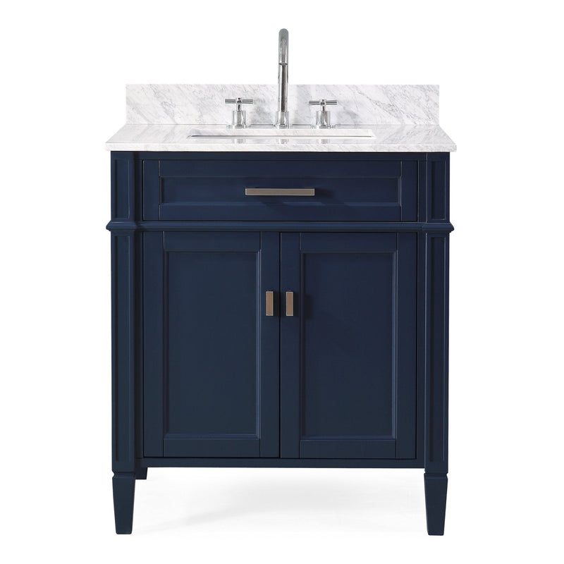 30 inch Tennant Brand Durand Navy Blue Bathroom Sink Vanity Tennant Brand Bathroom Vanities