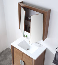 36 Inch Larvotto Light Wheat Modern Bathroom Sink Vanity