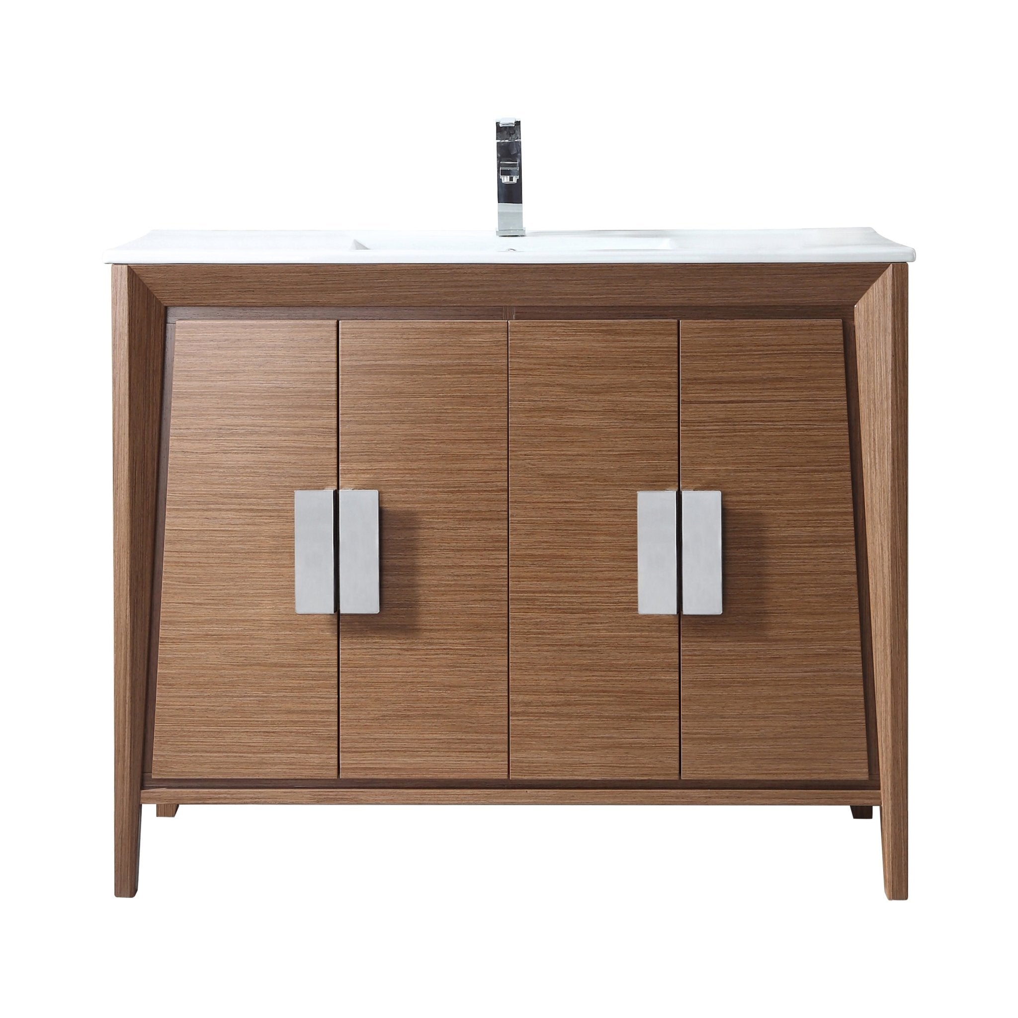 48 Inch Larvotto Light Wheat Color Modern Bathroom Sink Vanity ...