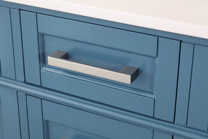 60 Inch Tennant Brand Durand Modern Teal Blue Double Sink Bathroom Vanity Tennant Brand Bathroom Vanities